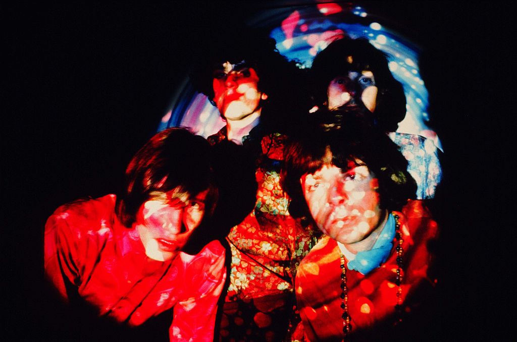 Psychedelic portrait of Pink Floyd