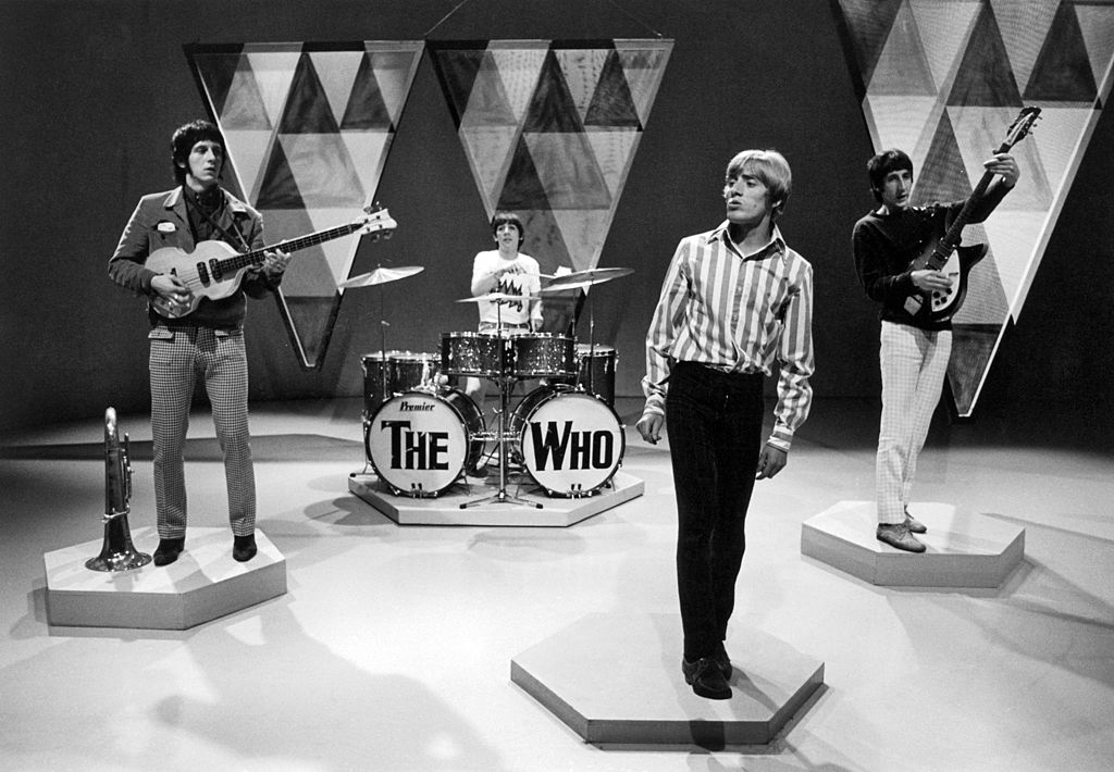 The Who performing on BBC TV