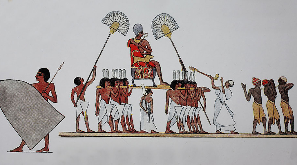 Drawing of King Horemheb 