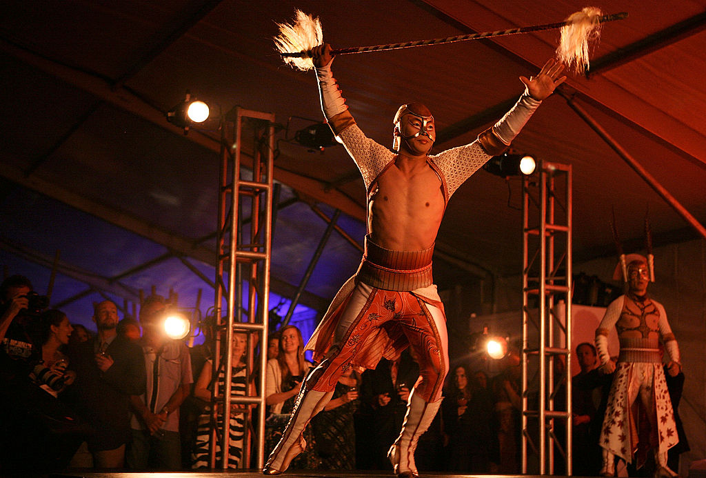 The KA Cirque du Soleil performance