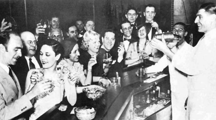 a picture form a speakeasy