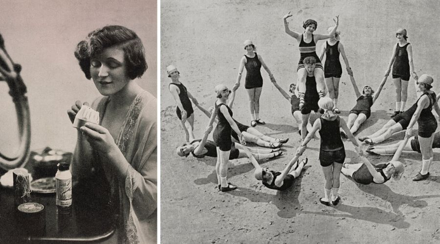 women having fun