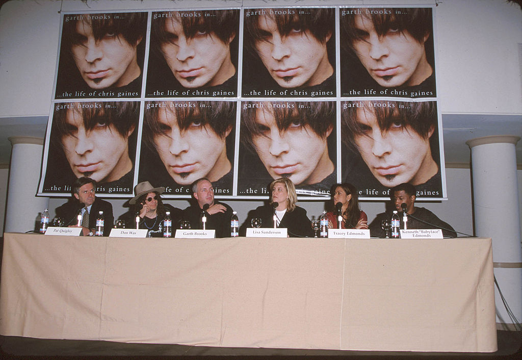 Press conference about Chris Gaines 