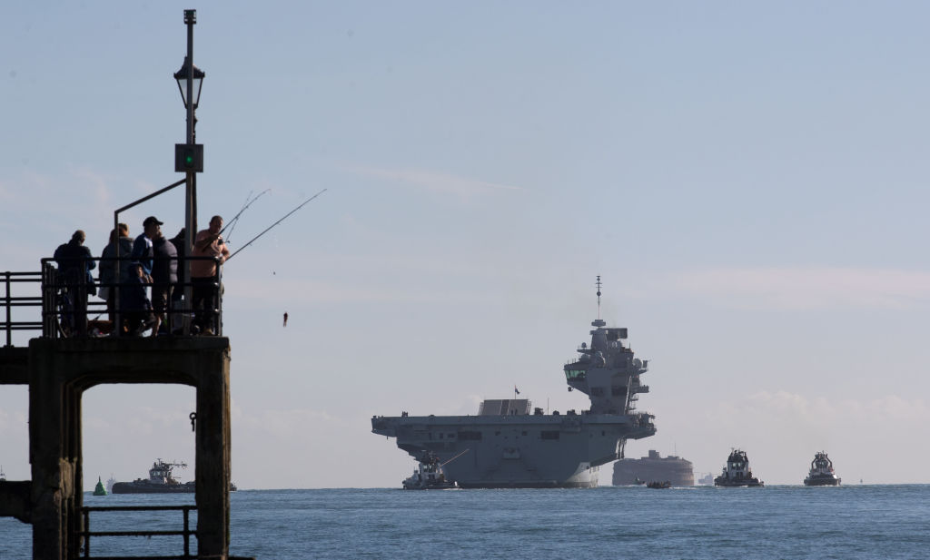 The 65,000-tonne HMS Queen Elizabeth