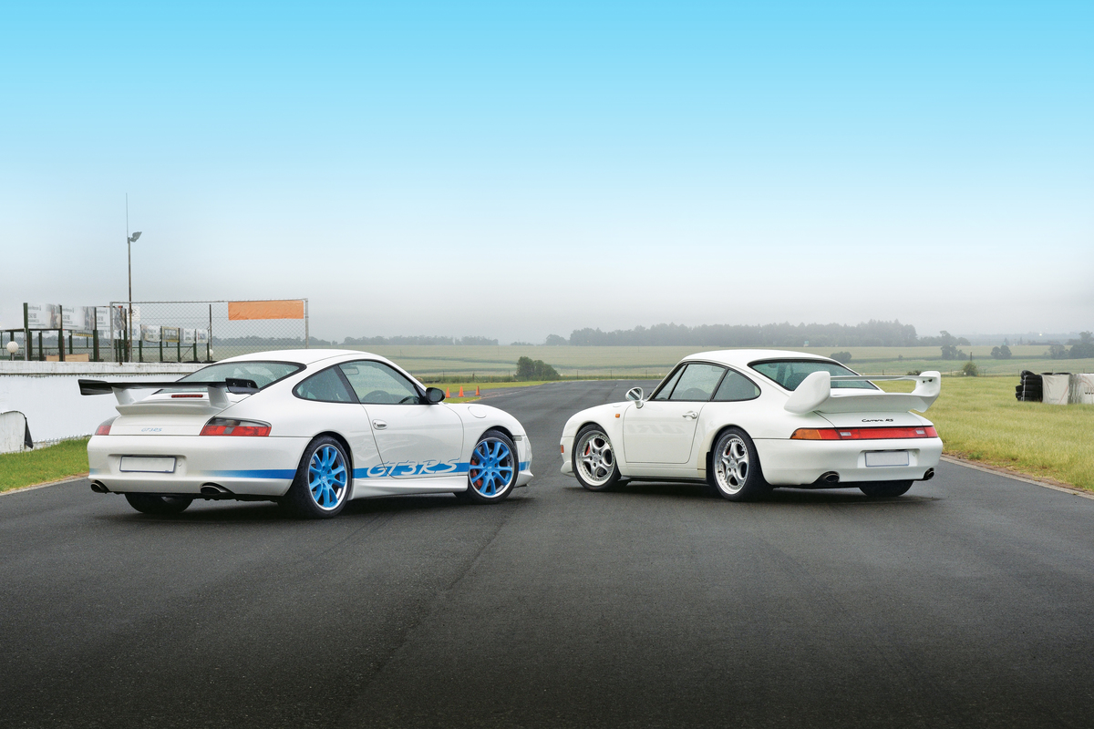 Porsche 993 RS Vs Porsche 996 GT3 RS, South Africa