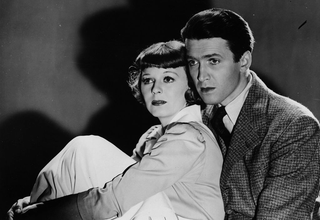 Margaret Sullavan and James Stewart 