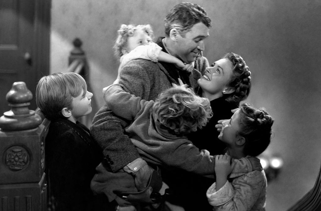 Stewart in It's A Wonderful Life 