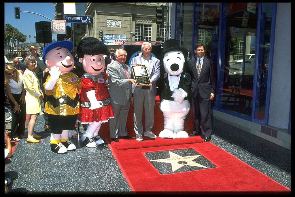 Peanuts characters by star