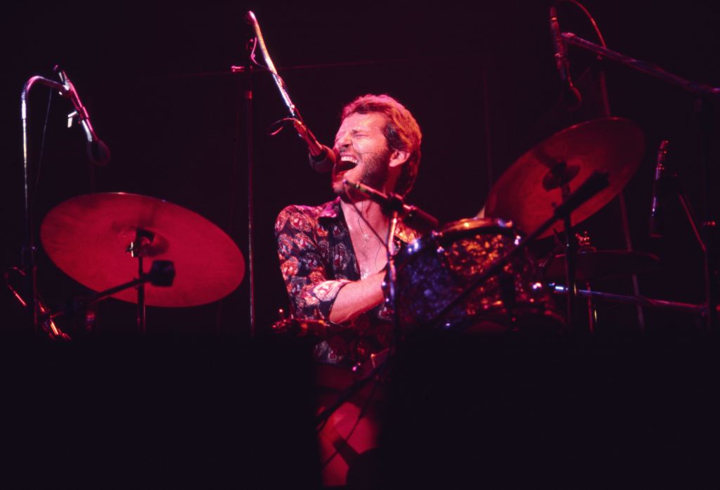 levon helm performing on stage