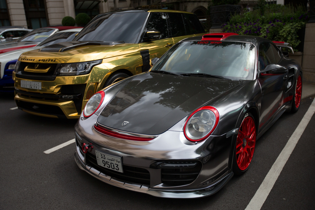 Supercars Arrive In Knightsbridge For The Summer