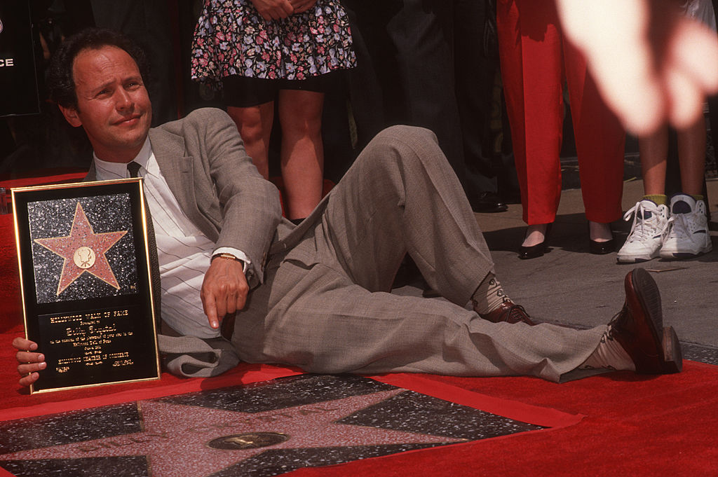 Billy Crystal at his ceremony