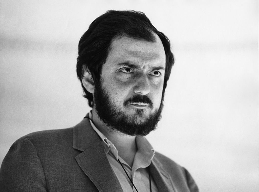 stanley kubrick in a close up image
