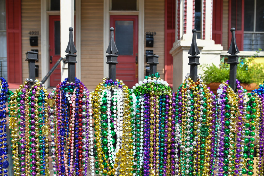 Beads on a fence