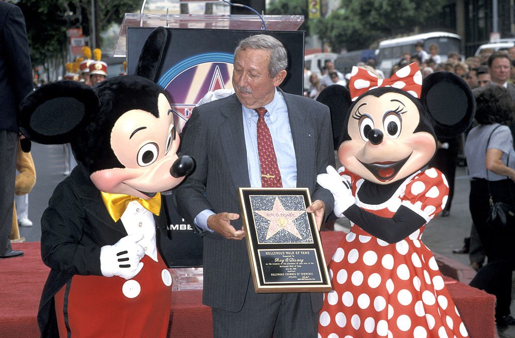 Mickey and Minnie with Walt Disney