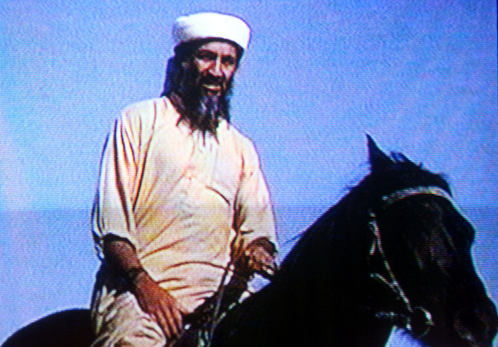 riding a horse