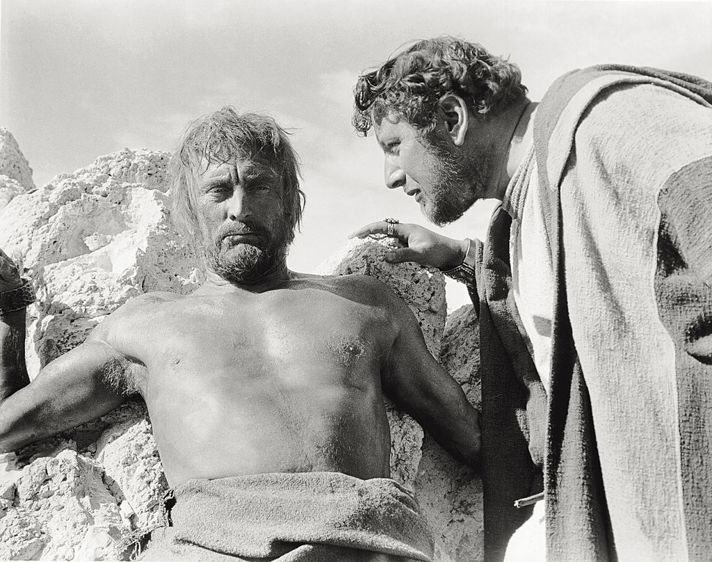 peter ustinov and kirk douglas