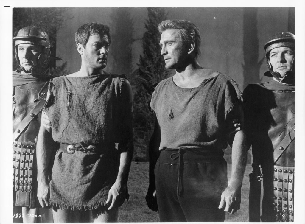 the stars of the movie spartacus