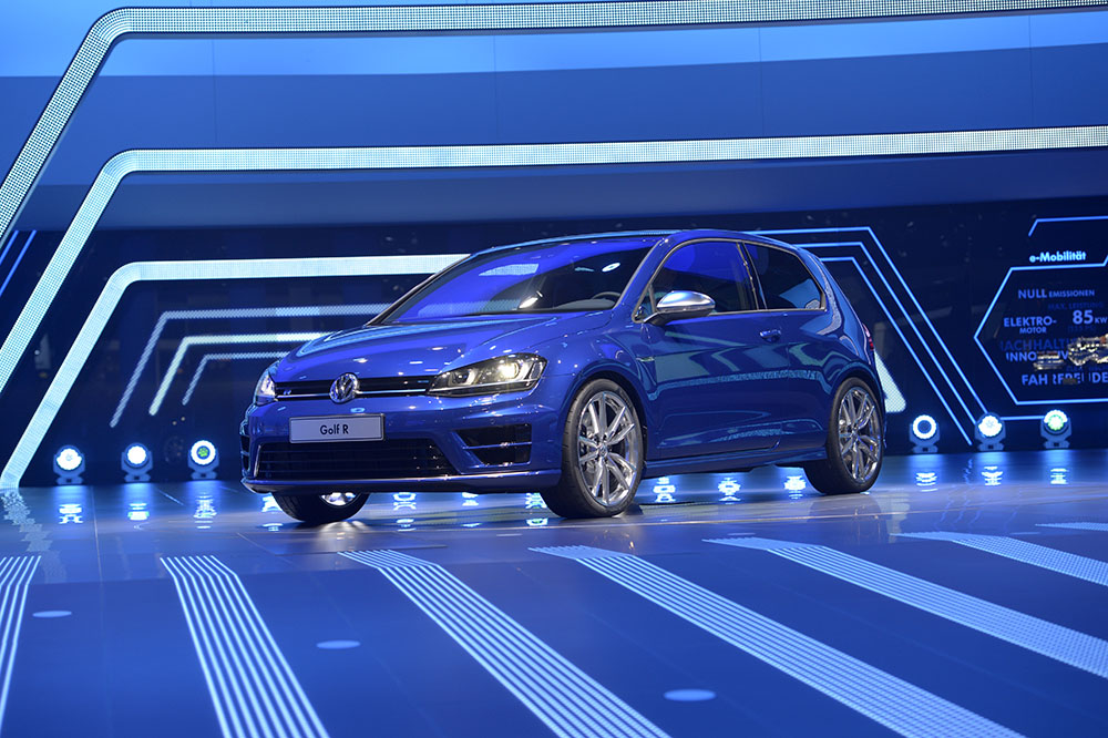 vw golf german car
