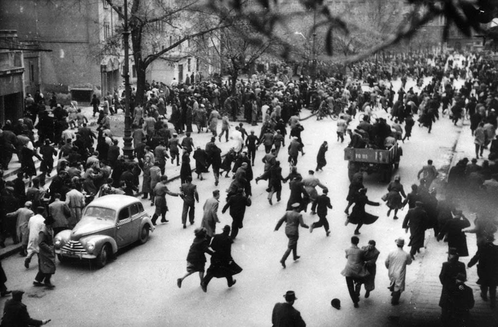Uprising in the streets