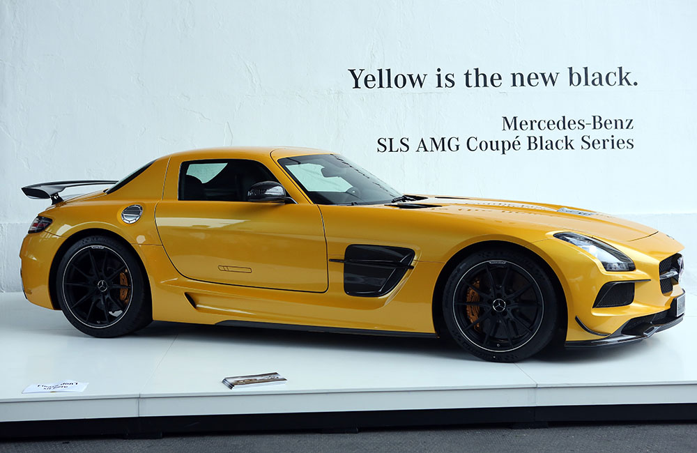 sls amg german car