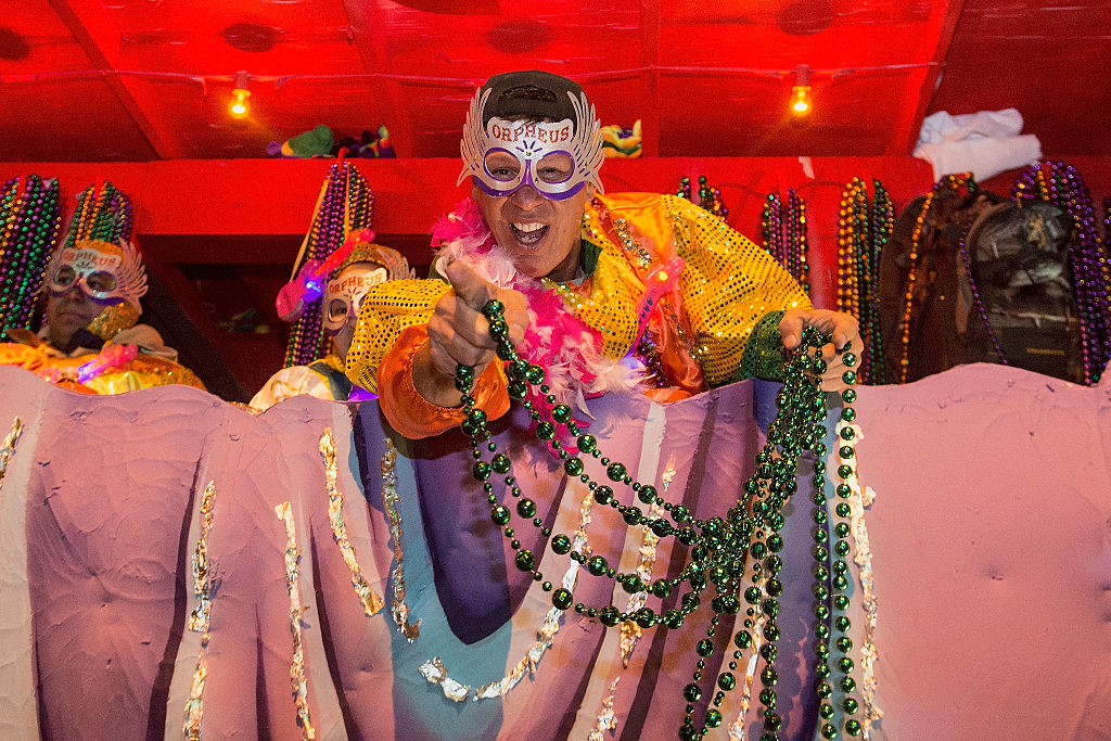 Krewes on floats