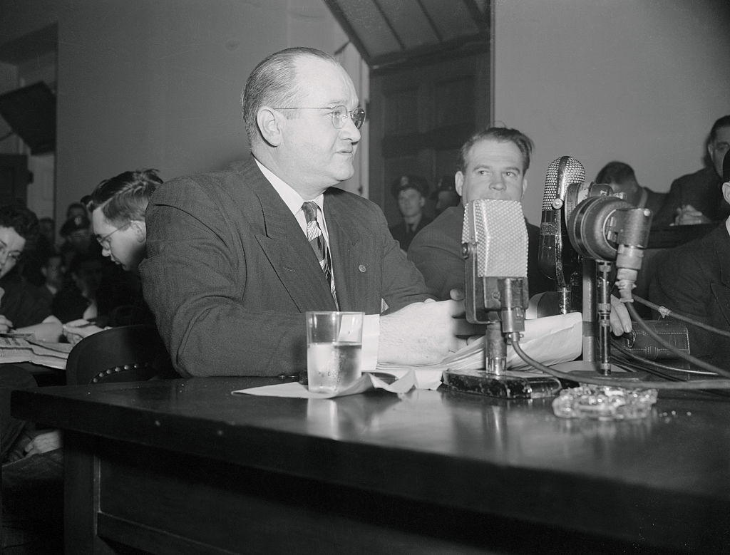 a writer testifying before the house unamerican committee