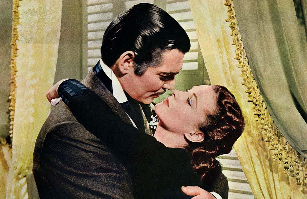 Famous scene from Gone with the Wind