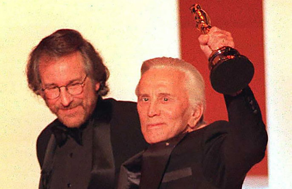 Douglas with Oscar
