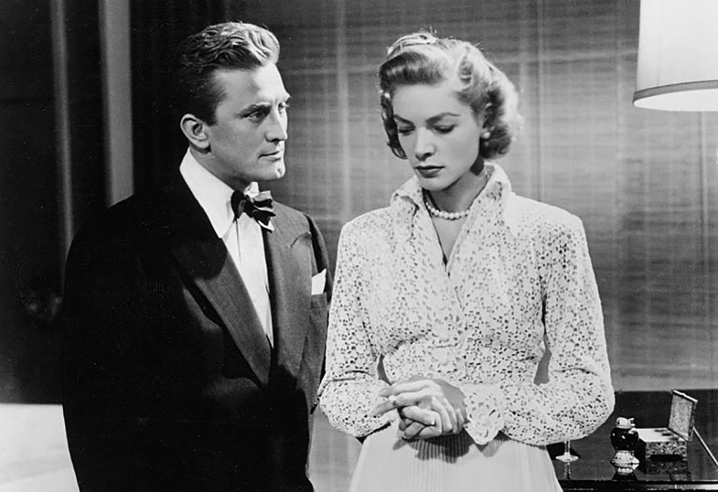 Douglas and Bacall