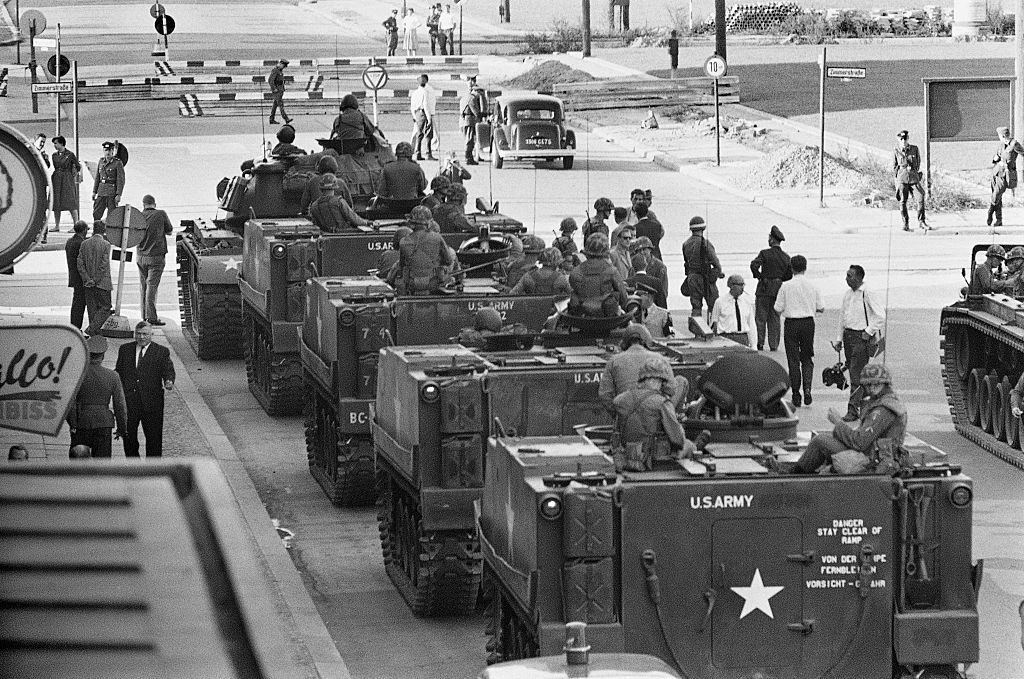US tanks in Berlin