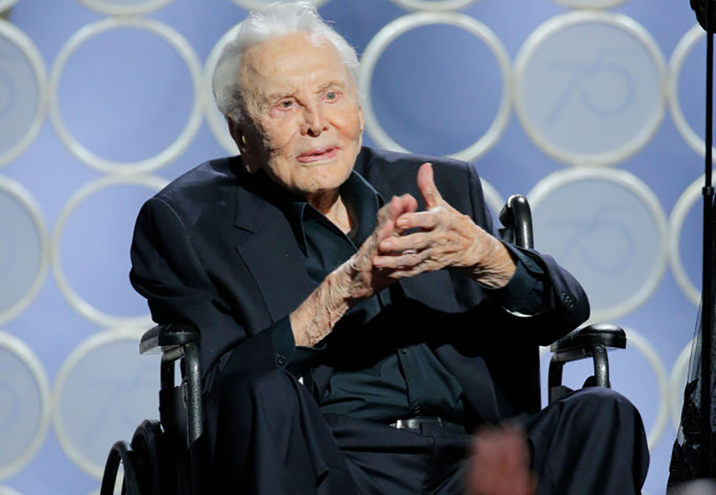 Douglas at the Golden Globes