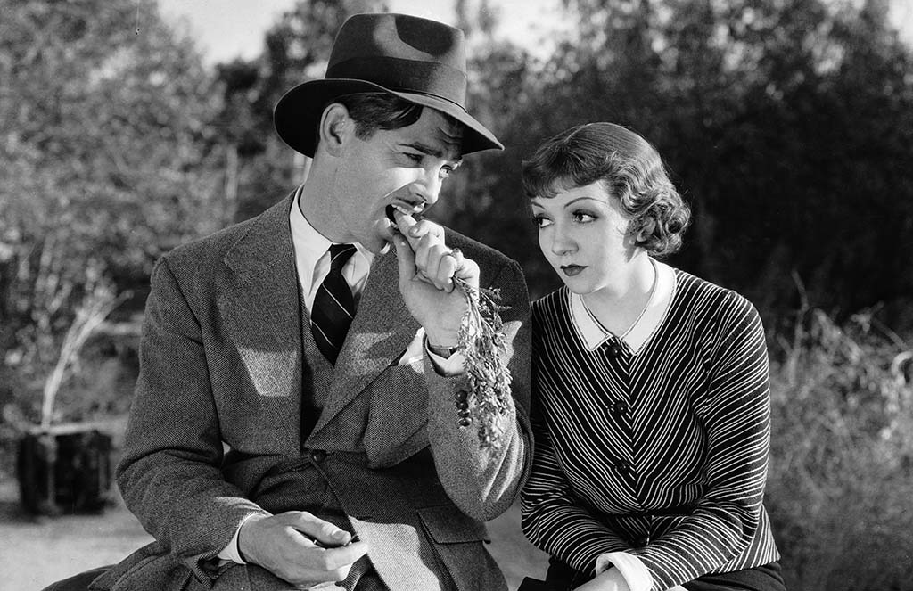 Gable eating carrots