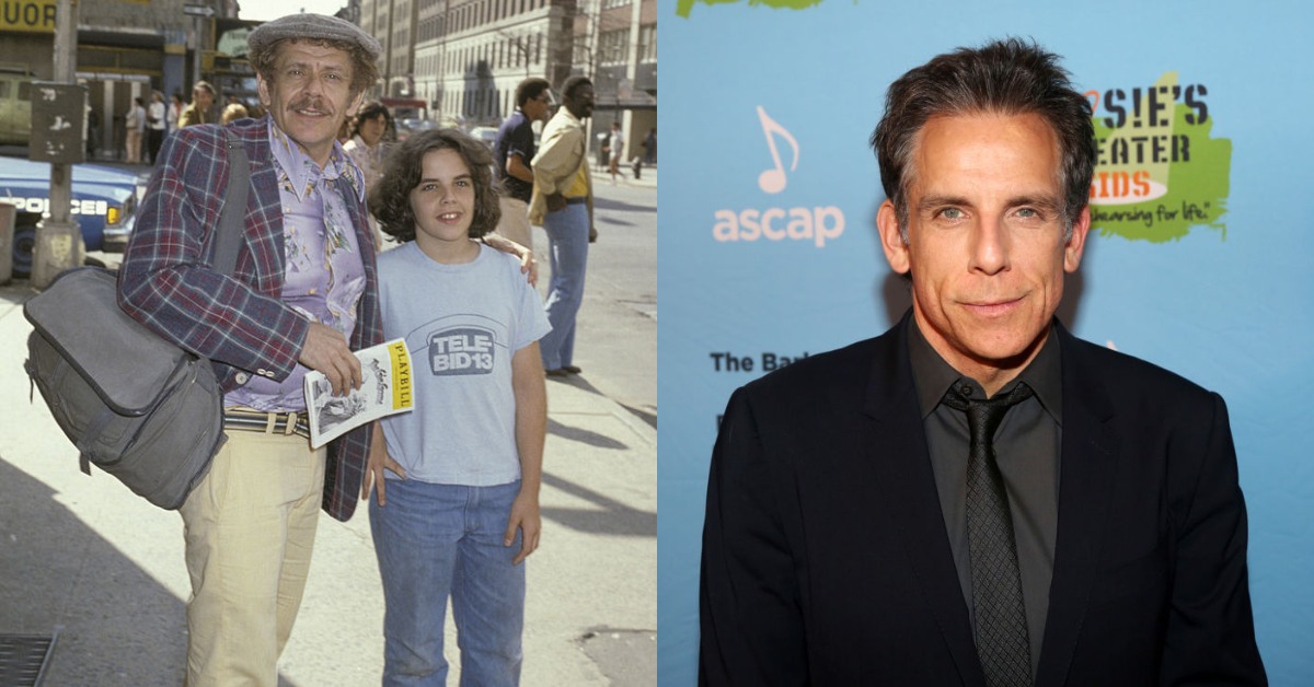 ben stiller then vs now