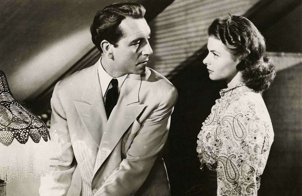 Paul Henreid and Ingrid Bergman