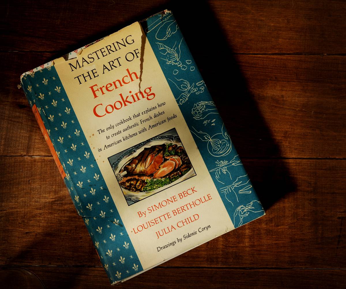 Julia Child's Mastering The Art Of French Cooking Cookbook