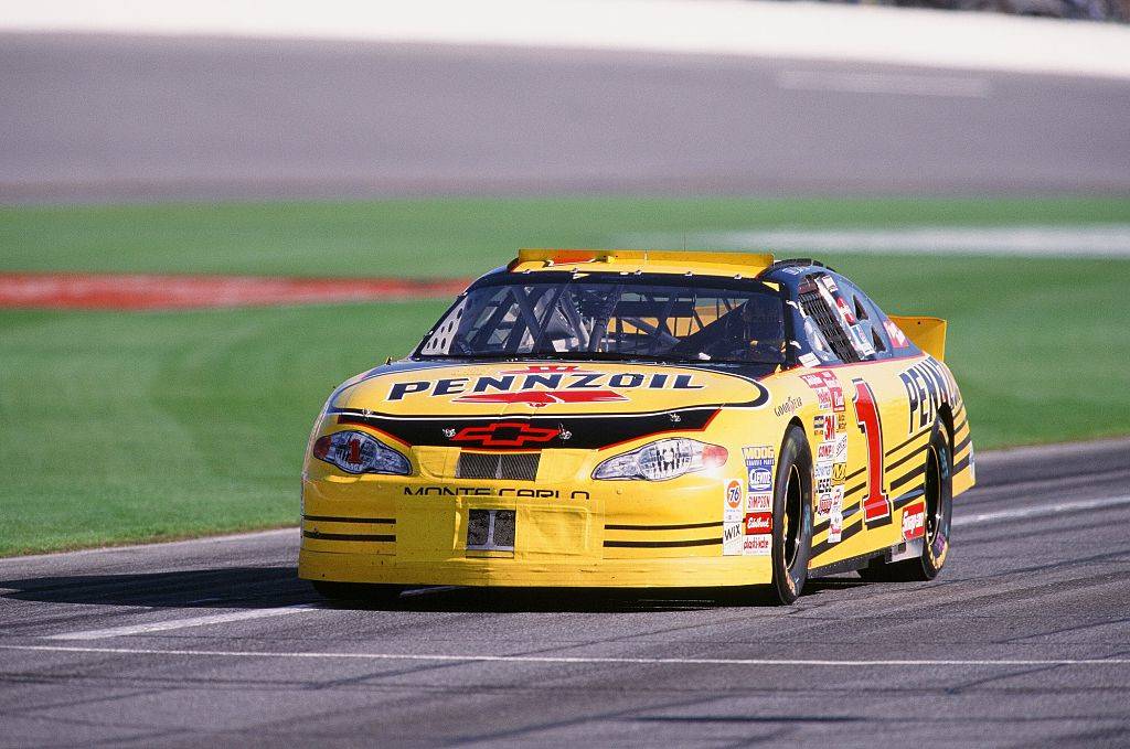 Steve Park in his car