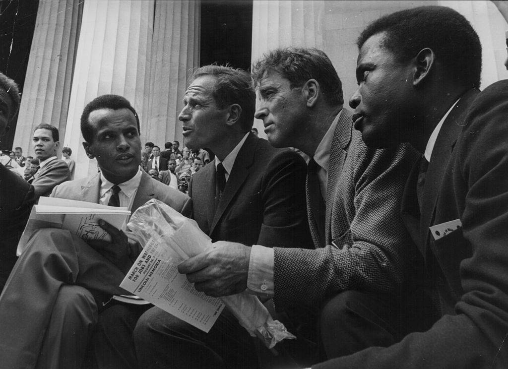 actors at the March on Washington