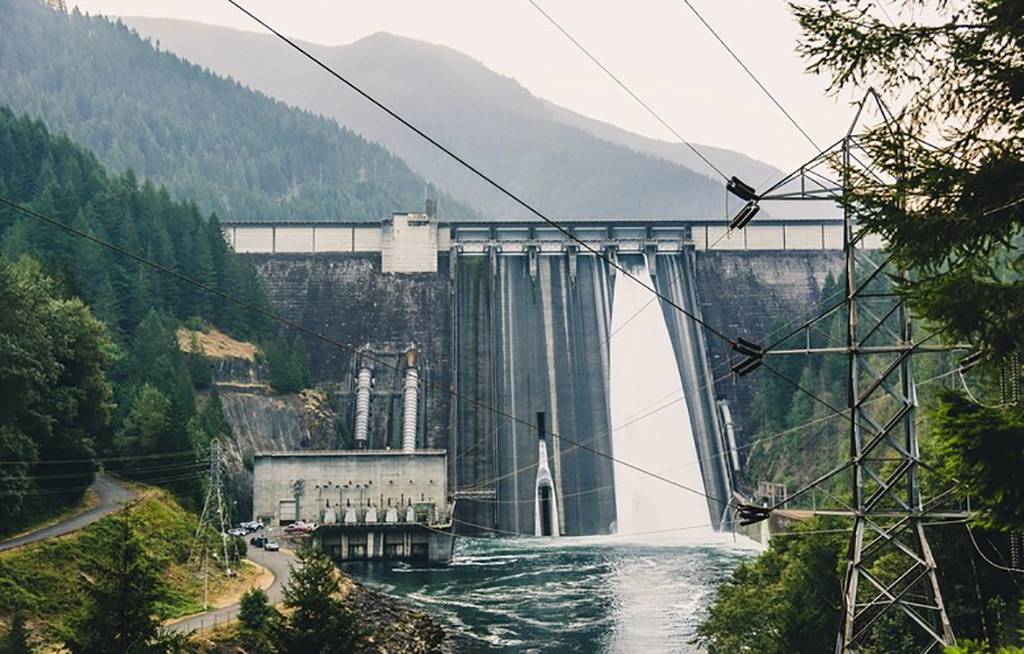 View Of Dam