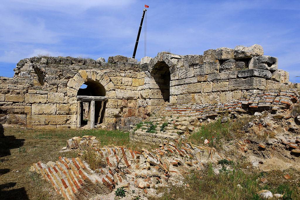 Ruins of the city 