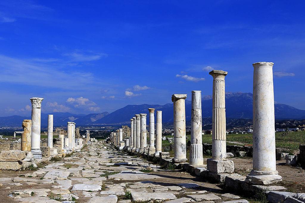 Ruins of the city 