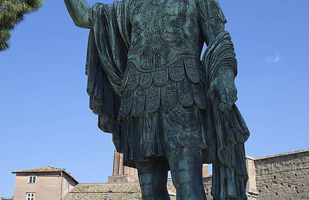 Statue with armor 