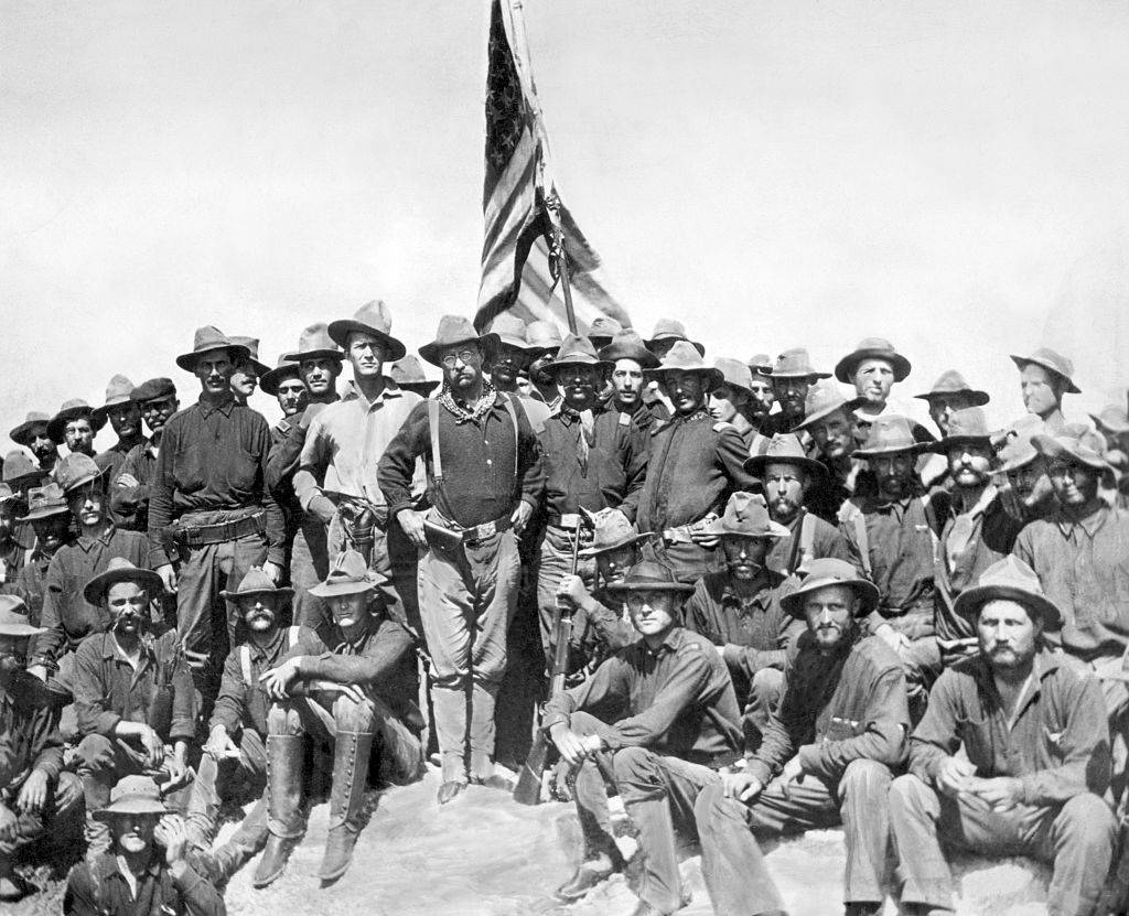 Roosevelt and his Rough Riders 