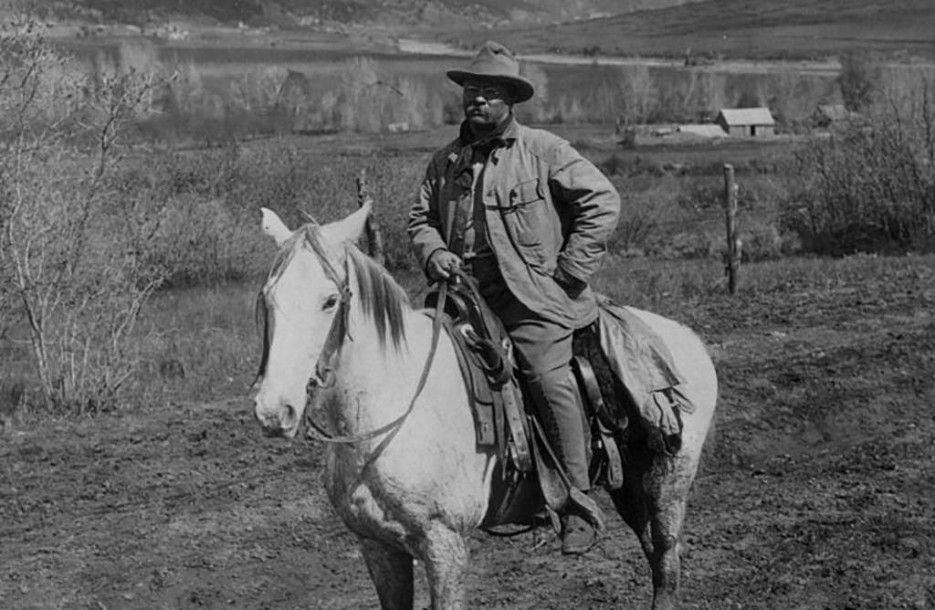 Roosevelt on a horse