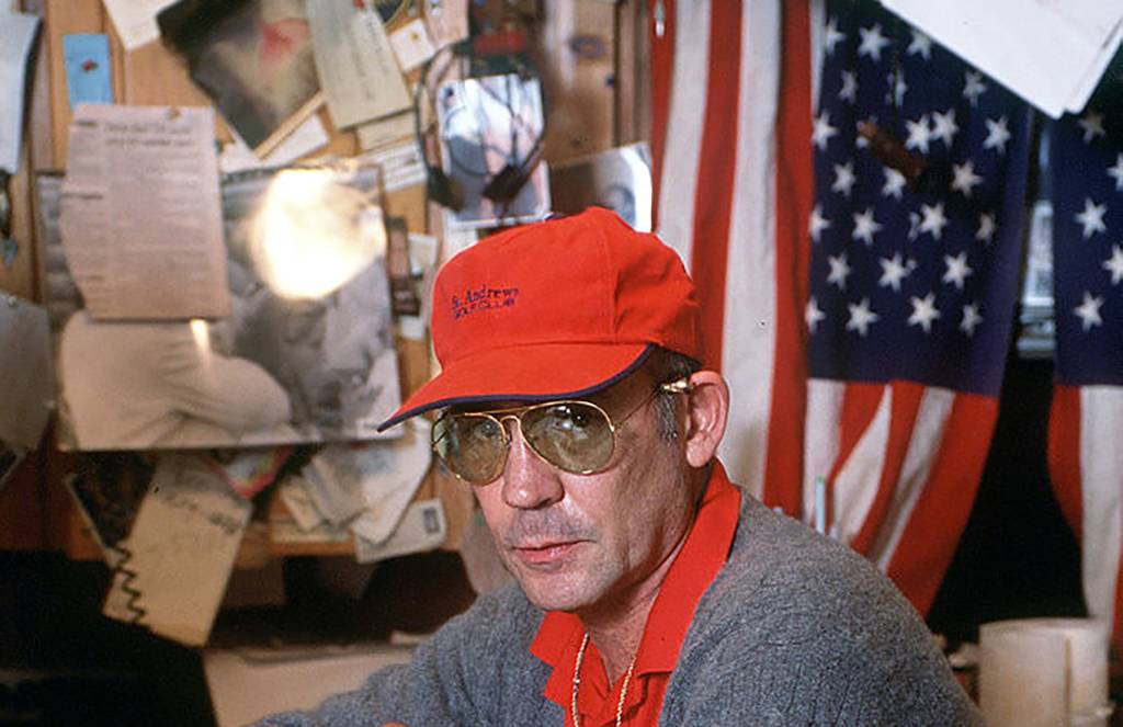Thompson wearing red