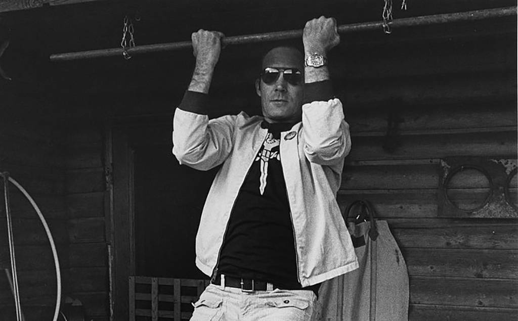 Thompson on his ranch