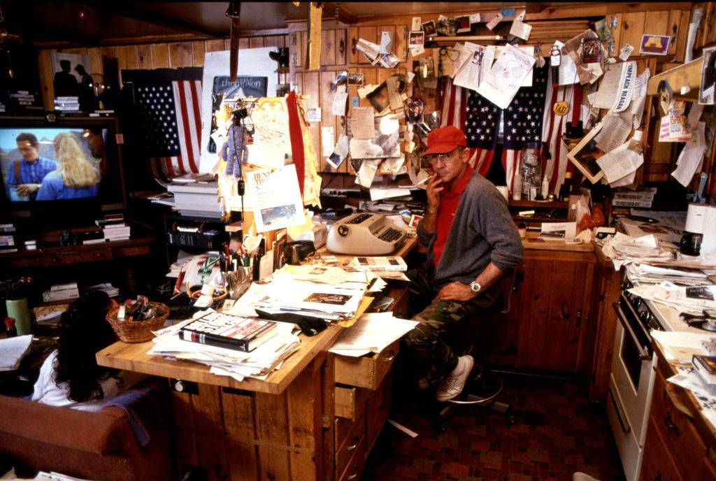 Thompson in his office