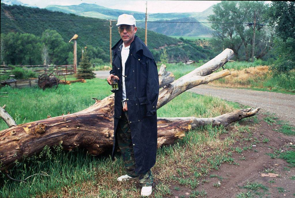 Thompson on his ranch