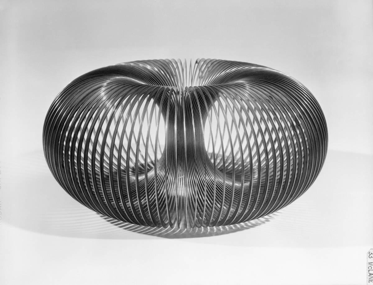 Close up View of American Toy Slinky