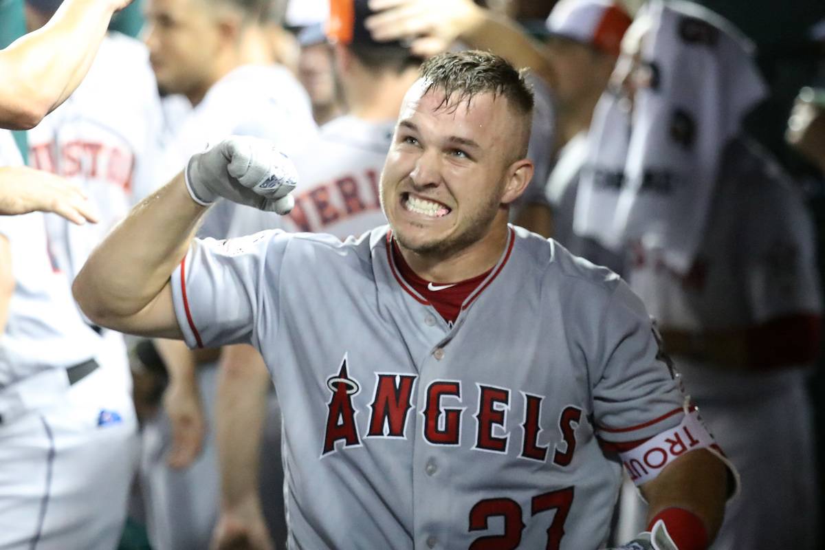 mike trout angels