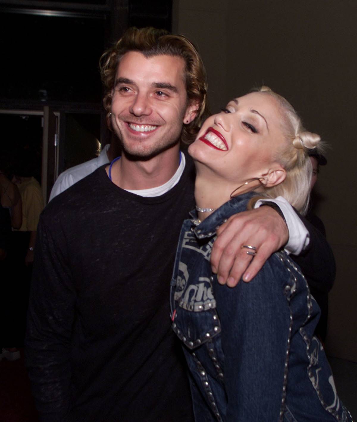 Gwen and Gavin pose together at an event.